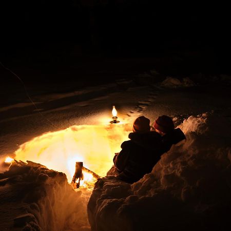 Langforsen Glamping & Lapland Experience Hotel Lapptrask Ngoại thất bức ảnh
