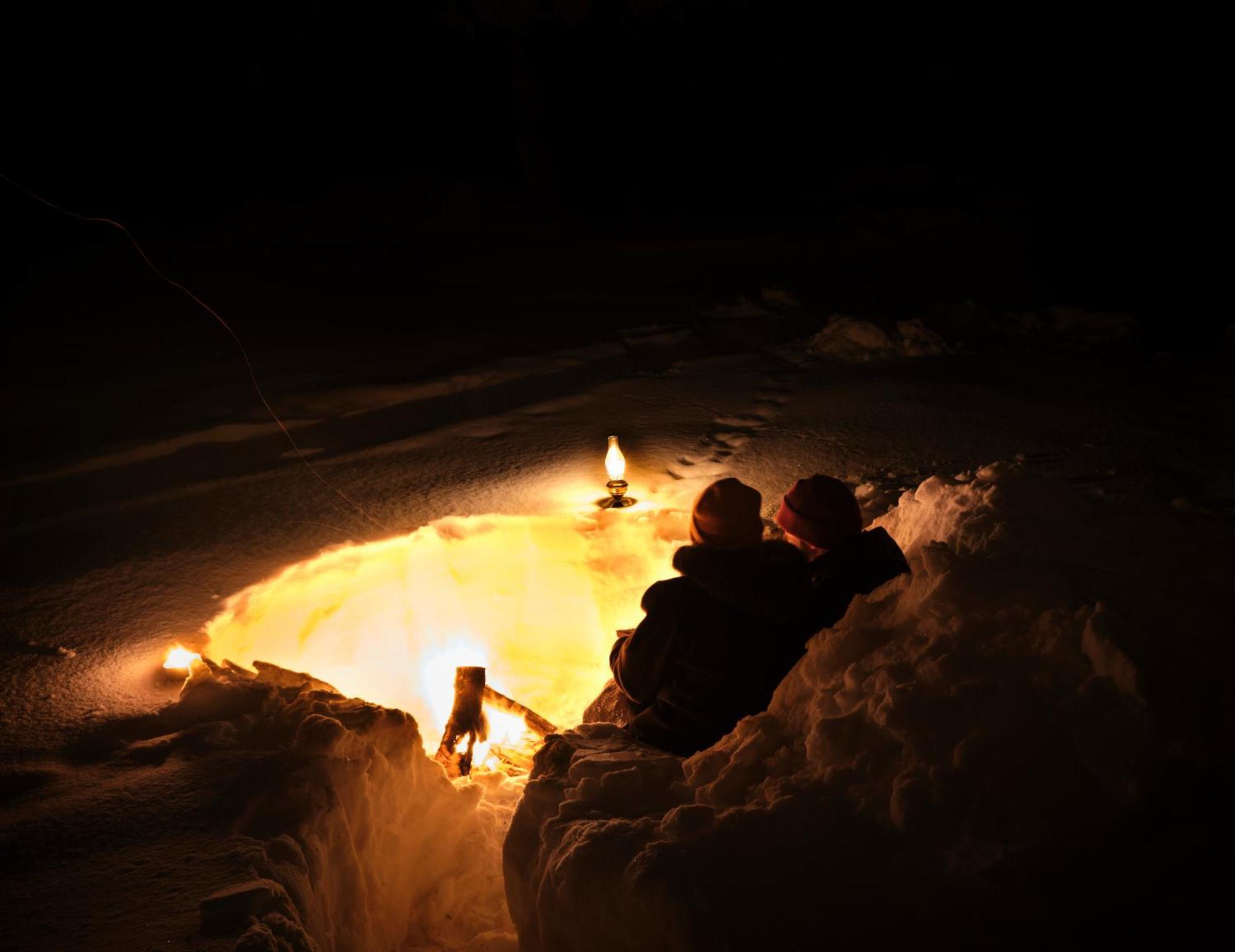 Langforsen Glamping & Lapland Experience Hotel Lapptrask Ngoại thất bức ảnh